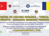 Forumul de Afaceri România-Turcia – 6 septembrie 2018