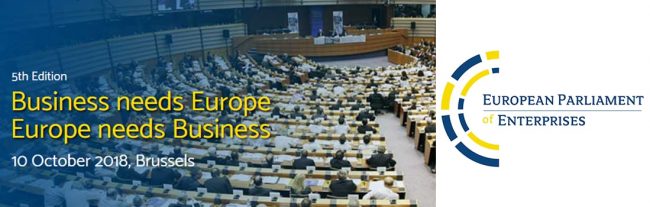 Parlamentul European al Întreprinderilor 2018 – a V-a ediţie