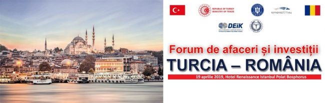Forum de afaceri și investiții Turcia – România